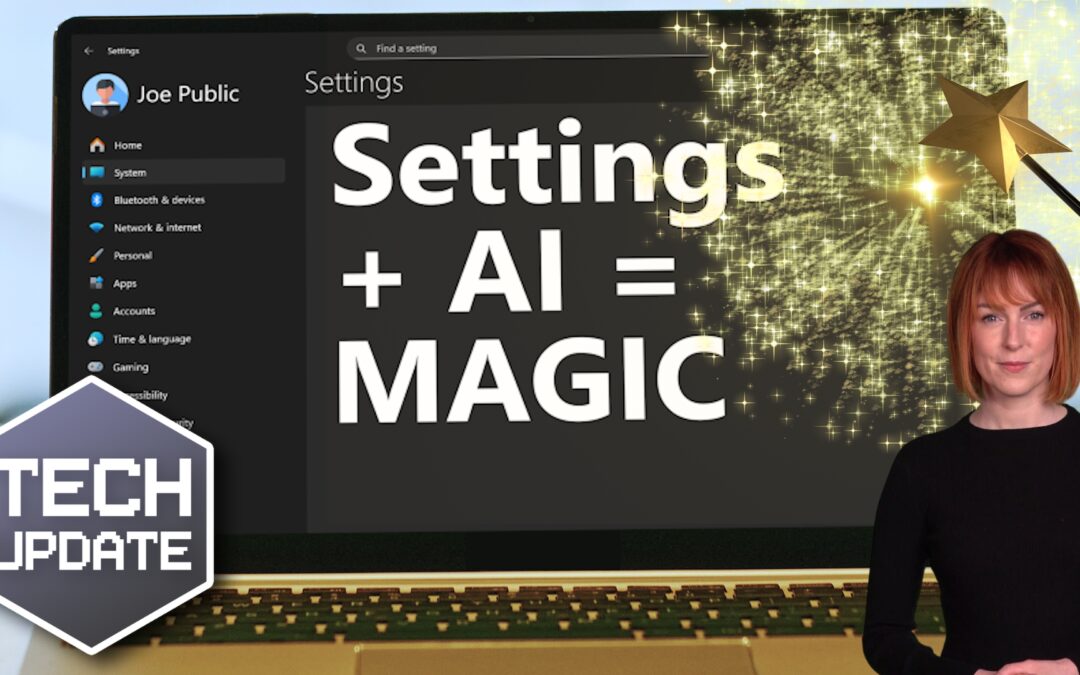 New: Windows 11 AI Agent helps with Settings